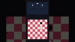 Making a Checkers Bot in 60 Seconds #pygame #gamedev #programming #shorts