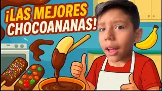Haciendo CHOCOBANAS LOCAS |para este día del Niño 🤪😜 Con mucho chocolate 🍫