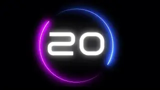 20 To 0 Countdown With Voice Every Second
