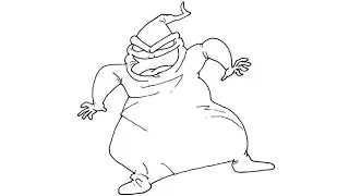 How to Draw Oogie Boogie Easily | Step-by-Step Tutorial for Beginners @XYZArts007