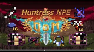 ROTMG P Server Huntress NPE Montage DoM