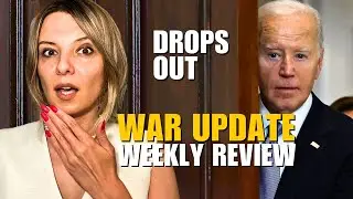 BIDEN WITHDRAWS, PROTESTS & EXPLOSIONS IN RUSSIA, JOHNSON & TRUMP Vlog 751: War in Ukraine