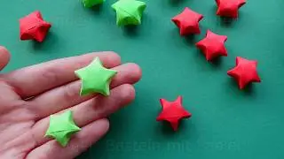 Basteln für Weihnachten: Sterne basteln mit Papier. Weihnachtssterne als Deko / Weihnachtsgeschenke