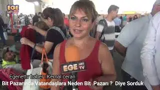 Bit Pazarında Vatandaşlara Neden Bit Pazarı  ?  Diye Sorduk