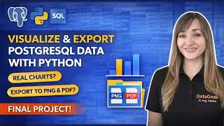 Visualize & Export PostgreSQL Data with Python | SQL + Python Beginner Project