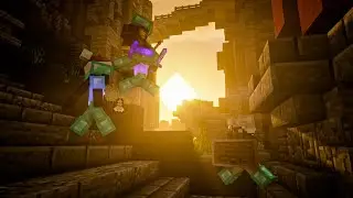 [Guerrilla Minecraft Experiment] Being Hunted on an Island for Five Minecraft Days