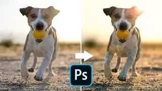 Destello de lente en Photoshop | Tutorial Photoshop | Efectos Photoshop