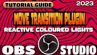 Audio Reactive Scene in OBS - Audio Move - OBS MOVE TRANSITION PLUGIN