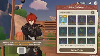 Genshin Impact Diluc's Order