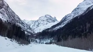 2022_02 Домбай. Ущелье Аманауз