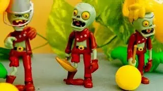 Зомби. Нападение ЗОМБИ! Plants vs zombies. Мультик для детей. Растения против зомби