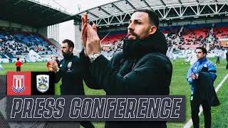 PRESS CONFERENCE | Interim Head Coach Narcís Pèlach on midweek trip to Stoke City