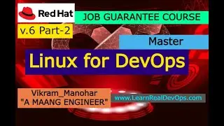Linux for DevOps (RedHat) || Video-6 || Part-2 || LearnRealDevops.com