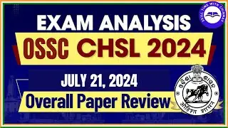 OSSC CHSL Exam Answer l Odisha CHSL All Paper Question Discussions l By Chinmay Sir