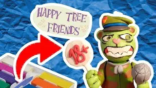 Лепим Happy Tree Friends 🚫🏞 Флиппи - Flippy | ЛЕПКАОВ | LEPKAOV