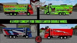 Bagi Bagi Livery | 4 Consept Livery Truck canter