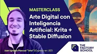 Arte digital con IA:  Krita + Stable Diffusion | Masterclass | The Factory School
