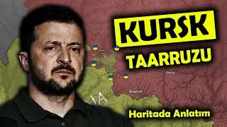 Kursk Cephesi : Rusya Ukrayna Savaşı (Güncel Haritada Anlatım)