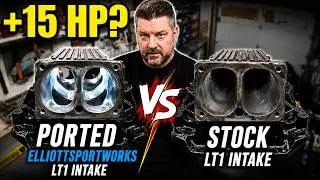 Llyod Elliot ported LT1 ported intake manifold