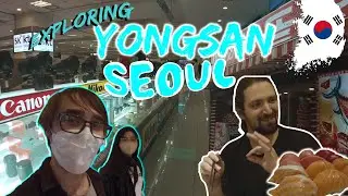 SEOUL VLOG 1 🇰🇷 (Yongsan, IPark Mall, Koreas Most DELICIOUS Sushi) 용산서울 vlog