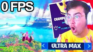 I played ARENA on *ULTRA* SETTINGS in Fortnite (0 FPS)