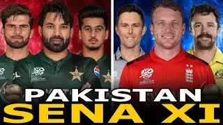 Saim❌Rizwan 🔥 Shines vs Sena XI - Cricket 24