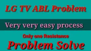 lg tv abl Problem। by Sri Krishna electronics.