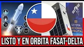 Despega con EXITO Satélite chileno FASat Delta 🇨🇱 #Chile #Valparaiso #ViñaDelMar #BioBio #Santiago