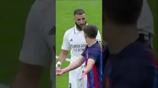Benzema does the unthinkable to Barcelona player Gavi #ifnnews #gavi #benzema #barcelona #realmadrid