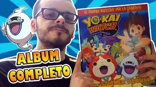 COMPLETE Yo-Kai Watch Panini Sticker Album