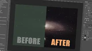 Astrophotography Processing In Photoshop