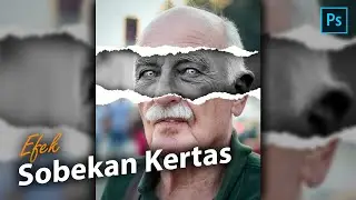 Cara Membuat Efek Sobekan Kertas di Photoshop