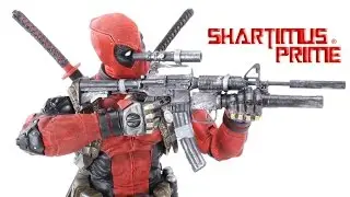 NECA Deadpool 1:4 Scale Marvel Comics Action Figure Toy Review