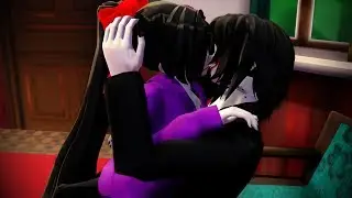 MMD Senpai 7w7 [Jeff, Nina and Jane The Killer]