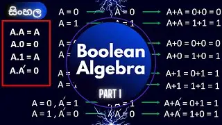 Boolean Algebra part 1 in Sinhala