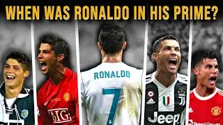 When was Cristiano Ronaldo in his Prime?