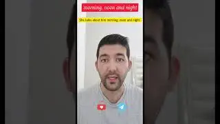 English idiom: morning, noon and night #ielts #learnenglish #speaking