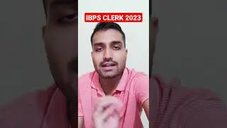 IBPS CLERK NOTIFICATION 2023 | IBPS CLERK PREVIOUS YEAR QUESTION PAPER |IBPS PO 2023 #shorts #short