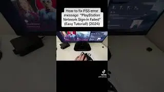 How to fix PS5 error message “PlayStation Network Sign-In Failed” (Easy Tutorial!) (2024)
