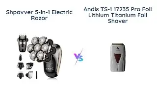 🔥 Detachable Head Shaver vs Titanium Foil Shaver! 👨‍🦲💦