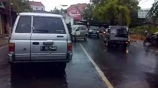 Belajar Mengemudi Nabrak Pic Up
