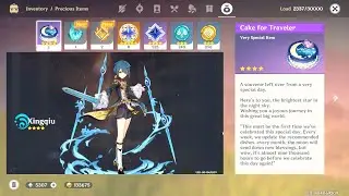 Genshin Impact gives me cake for my Birthday + New Character