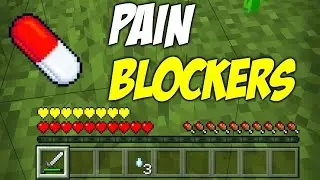 How to Make Pain Blockers in Minecraft with Command Blocks!