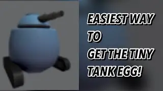 How to get the TINY TANKS EGG in roblox! THE EASIEST WAY!