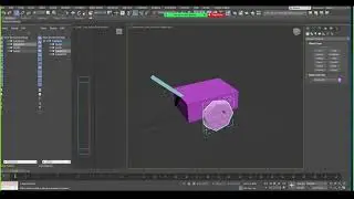 3Ds Max Rotate Wheels Wire Parameters (fast tutorial)