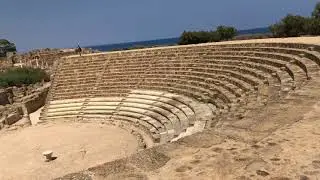 ANTIQUE THEATRE SALAMIS CYPRUS HIPPODROME