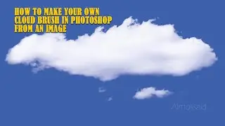 How to make a custom cloud brush Photoshop presets