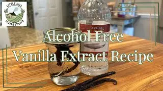 Alcohol free vanilla extract or any flavor extract base