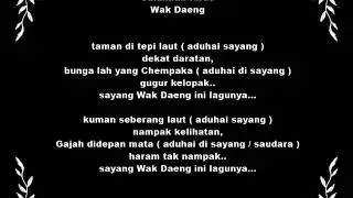 Sulaiman Idrus - Wak Daeng