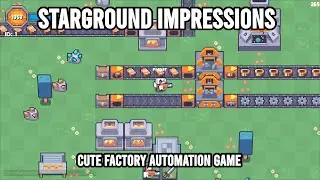 Starground Impressions | Cute Factory Automation Game